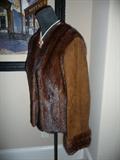 SPORTY MINK VEST WITH ZIP-OUT SLEEVES