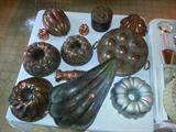 Antique German Cake & jello molds