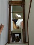 massive 7' 1800's mirror