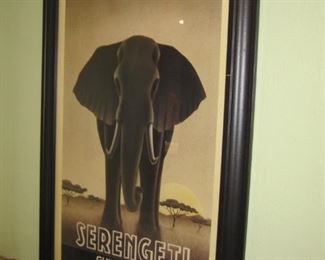 Serengeti Guided Tours print