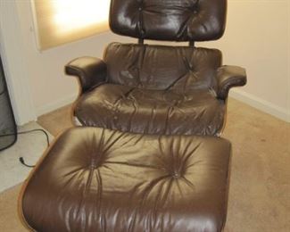 $2800.00, Authentic 1978  Herman Miller Lounge Chair & Ottoman needs repair or recovered, structurally sound. Appr. 32" tall