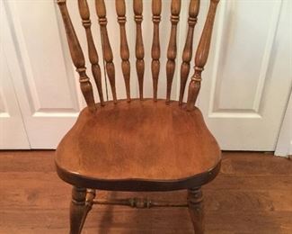 One of 4 dining chairs