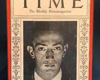 ORIGINAL 1936 TIME MAGAZINE COVER, DALI