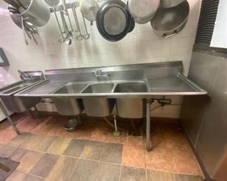 3 compartment sink