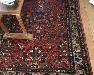 Antique Lillihan Persian rug.  4' x 6.6' 