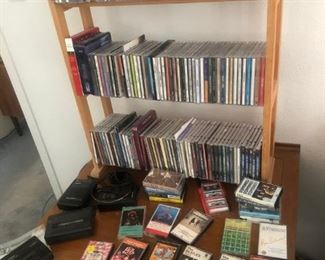 CDs, DVDs, Cassette Tapes