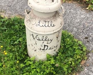 Little Valley Dairy Milk Jug