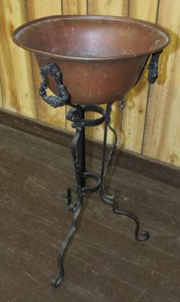 Iron Plant Stand