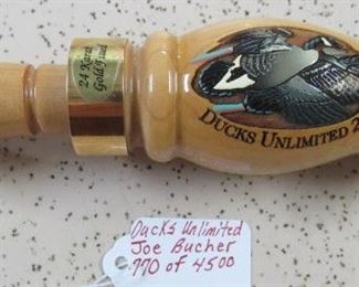 2001 Ducks Unlimited Joe Bucher Duck Call - 770 of 4500