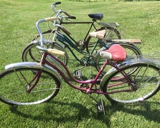 2 Schwinn and Coast King bicycles.
