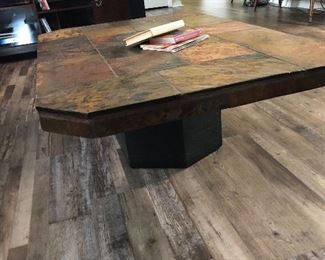 Marble coffee table.