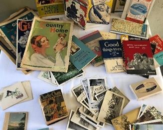 1940’s-1950’s Paper products.