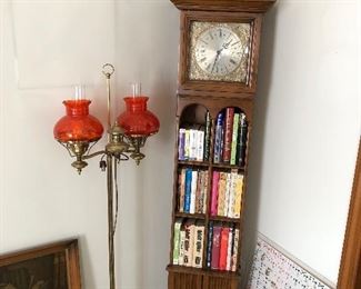 Bookcase clock.