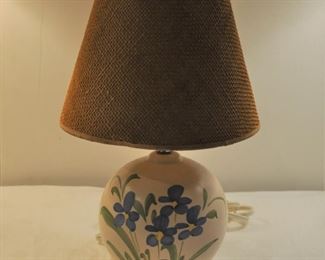 Little pottery lamp. W/ shade $20.00