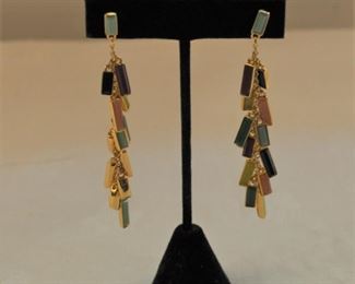 Modernist earrings. $12.00