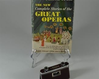 Opera book and opera glasses: $10