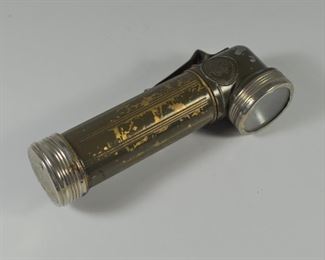 Vintage Boy Scout flashlight. Needs bulb and battery: $8