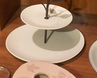 Pottery Flower Frog / Vase