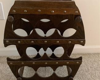 Mid Century Wine Rack