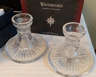 Waterford Crystal Candle Holders