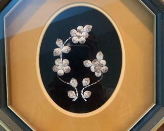 Framed Moose Hair Tufting