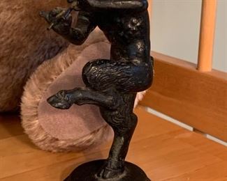 Small Bronze "Pan" Figurine