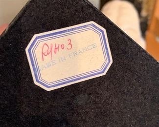 French Marble Bookends