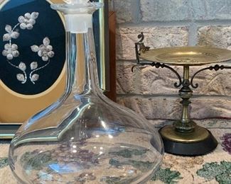 Signed Orrefors Decanter