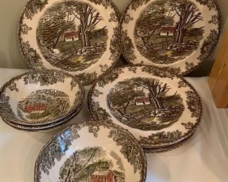 Johnson Bros Friendly Village Pieces