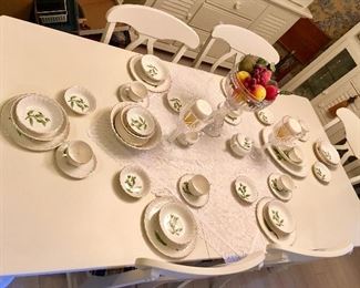 Beautiful Dinner China set.