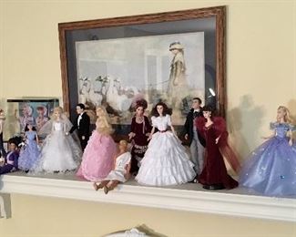 Barbies and other Collectible dolls