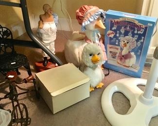 The talking Mother Goose lot