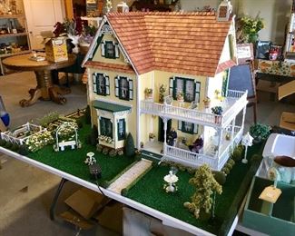 LARGE High Quality intricate Doll House and accessories.