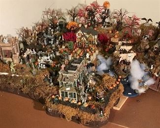 Large Halloween Dept. 56 Display