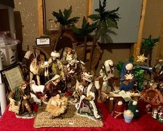 First of 2 Large Figures Nativity sets.