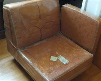 Slipper Chair w original pre zipcode period makers tags. $500.