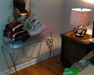 Upper Left rare ladies vanity.