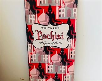 1950 Pachisi board game and pieces by Whitman 