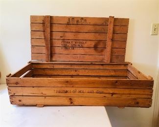 1960’s piggly wiggly crate