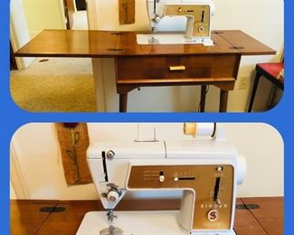 Singer cabinet sewing machine