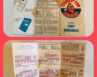 Braves 1967 schedule