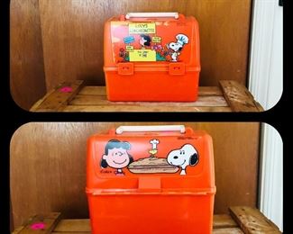 Vintage peanuts lunch box