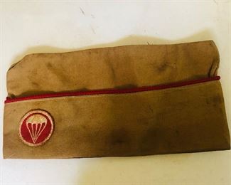 WW2 garrison cap for airborne artillery 