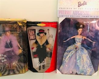 Dance til Dawn, New York and starry night Barbie’s 