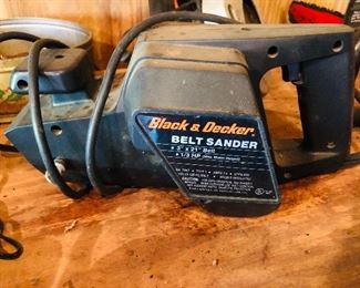 Black and decker belt sander