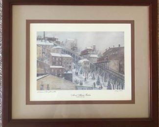 Signed and Numbered Mount Adams Incline by Warren G Stichtenoth