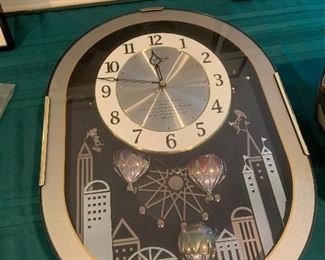 Small World clock Cuorum, To love you more, Honestly, Have you never been mellow, Because I love you, Theme from Mahogany Memory $150