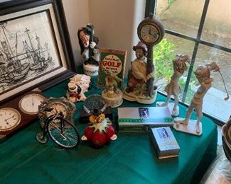 Golfing collectables,  