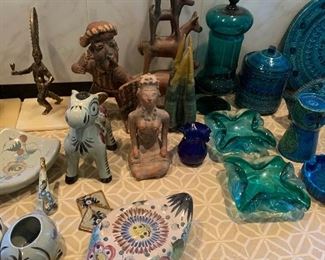 native American and south American pottery