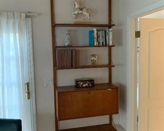 Swedish wall hanging book shelf unit $2000 set of two see other photo